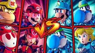 Mario Strikers Battle League - MARIO, DONKEY KONG, SHY GUY, PAULINE CUP BATTLES - WINNER? or LOSER?