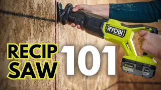 How to Use a Reciprocating Saw | RYOBI Tools 101