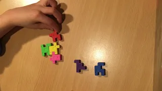 How to solve a tetris eraser rubber cube puzzle