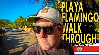 A Walk Through Of Playa Flamingo, Costa Rica