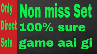 3UP sets | Non miss Sets | 3up full set | thai lottery 3up  direct set 01 07 2018 sure | 3up open