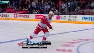 Pavel Datsyuk's Shootout goal stuns Kirk Maltby and Jonathan Bernier Dec 21 2013