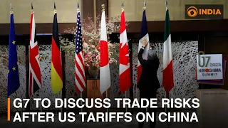 G7 to discuss trade risks after US tariffs on China | More updates | DD India Global