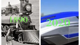Evolution Of Trains 1890-2020