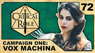 The Elephant in the Room | Critical Role: VOX MACHINA | Episode 72