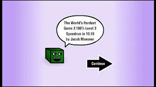 The World's Hardest Game 3 100% Level 3 in 10:10