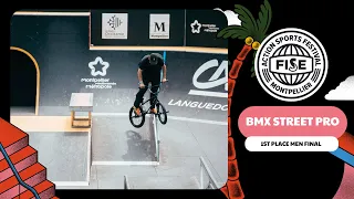 Jordan Godwin - 1st place BMX Street Pro Men  #FISEMontpellier 2024