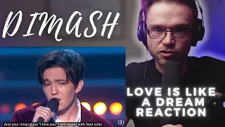 DIMASH - LOVE IS LIKE A DREAM (Alla Pugacheva) | REACTION