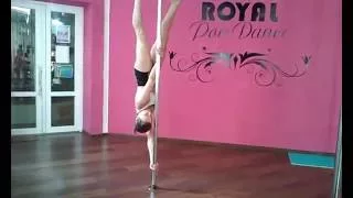 Любимые силовые элементы от Марины. ROYAL POLE DANCE