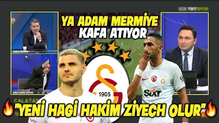 "Bu Adam Mermiye Kafa Atıyor Anlamadım Gitti !!" l Hakim Ziyech Yeni Hagi l GALATASARAY