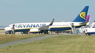 Brno airport arrival - přílet na letiště Brno