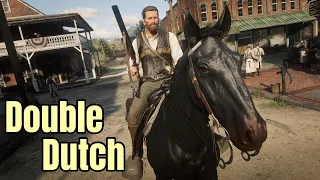 Double Barrel and a Dutch Warmblood Is a Great Combination : Red Dead Redemption 2