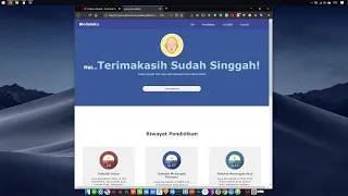 Desain Personal Website (HTML + CSS Dasar)