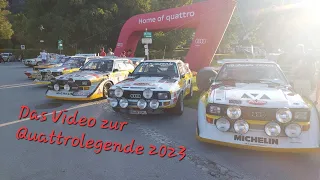 Quattrolegende 2023 / 5-Zylinder / Turbo / Audi / Sportquattro / Quattro / Legenden / Rally / RS