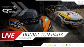 LIVE | Warm-up | Donington Park | Intelligent Money British GT Championship