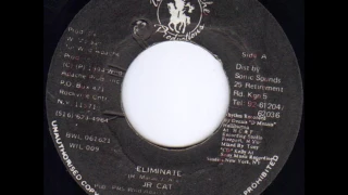 Junior Cat - Eliminate + Dub - 7" Wild Apache 1994 - RAGGAMUFFIN 90'S DANCEHALL