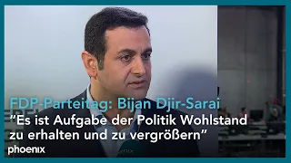 Interview mit Bijan Djir-Sarai (FDP, Generalsekretär) vom FDP-Bundesparteitag | 27.04.2024