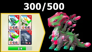 300/500 Fatum Mycelleum Piece-Dragon Mania legends | 2093 Happy Dragons in Toucan event | DML