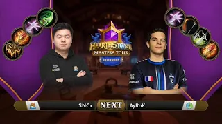 SNCx vs AyRoK | Top 8 | Hearthstone Masters Tour Silvermoon