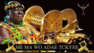 Asantehene Showed the Golden Stool on 24th Years Celebration of Akwaside3 at Manyhiaa palace