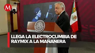 ¡Ahora una cumbia! AMLO pide "Oye Mujer" de RayMix en La Mañanera