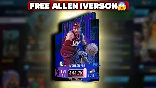 Got FREE BEAST OF THE EAST Allen Iverson Better Than Locker Code NBA 2k Mobile