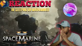 Warhammer 40K: Space Marine 2 - Co-Op Gameplay Reveal Trailer | Summer Game Fest 2023 Reaction !