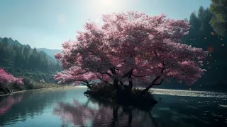 "10 Minutes meditation” Japanese Zen Music - Relaxing Music of Heart Sutra - Healing, Sleep