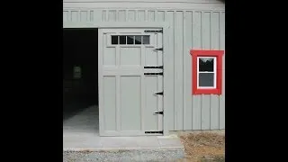 How to build  Barn or Garage Swing out Doors