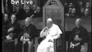 Pope John Paul II at Holy Name Cathedral