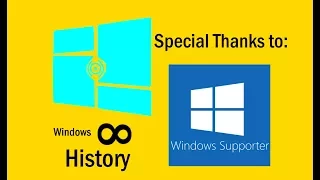 Windows Infinity History ANIMATED!