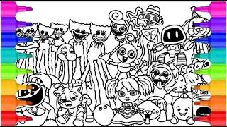 Poppyplaytime.org Chapter3 New coloring page How to color all bosses and Monsters