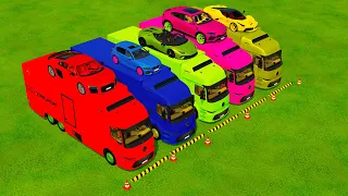 DACIA, VOLSKWAGEN, AUDI POLICE CARS and MERCEDES, FORD AMBULANCE EMERGENCY TRANSPORT ! FS22