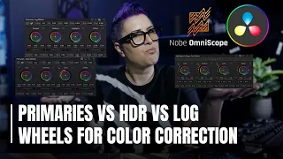 Knight Light EP8: Hollywood Colorist Compares the Primaries, LOG, & HDR Wheels in Davinci Resolve