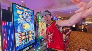 My HUGE WIN Using FREEPLAY At Golden Nugget Las Vegas!