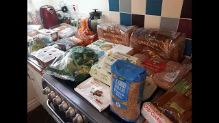 Slimming World Frugal Budget Menu Plan & Asda Haul