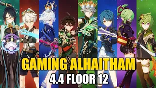 C5 Gaming Xianyun & C0R1 Alhaitham - 4.4 Genshin Impact Spiral Abyss Floor 12