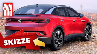 VW ID.5 (2021): Neuvorstellung - Skizze - SUV-Coupé - Elektro - Info