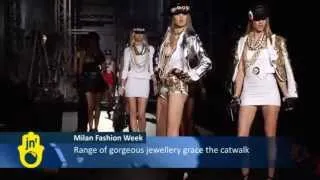 Dsquared Designers at Milan Fashion Week: Models Show Off Dresses by Dean, Dan Caten on Runway