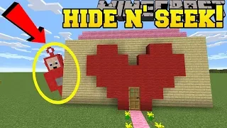 Minecraft: TELETUBBIES HIDE AND SEEK!! - Morph Hide And Seek - Modded Mini-Game