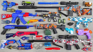 Tembak Plastik Nerfgun Seperti * Watergun, Soft Bullet, Sniper, Ak47, M16, Machine Gun, Nerf War