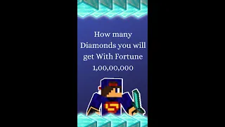 How Many Diamonds Will You Get With Fortune 1,00,00,000!!