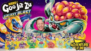 Heroes of Goo Jit Zu Galaxy Blast! Including Ultra Rare “Brainboom” Adventure Fun Toy review!