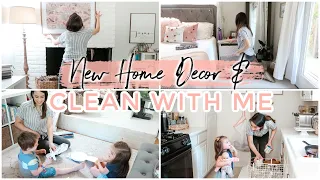 NEW HOME DECORATION 2020 & CLEAN WITH ME!  Modern Farmhouse Decor Ideas Ultimate Cleaning Motivation