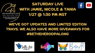 BellaTube Live with Jamie, Nicole and Tania for #betheherodpalong