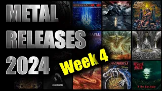 New Metal & Hard Rock releases 2024 – Week 4 (22nd -  28th January 2024)