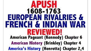 American Pageant Chapter 6 APUSH Review (Period 3)