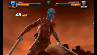 MCOC: Nebula vs Variant 1.2.3 Ultron boss | No fuks given.