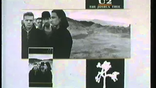 U2 The Joshua Tree album TV Ad