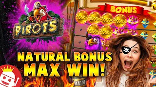 🔥 10,000X PIROTS MAX WIN 🦜 NATURAL BONUS TRIGGER!